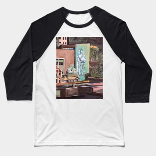 Rooftops, Hull, England Baseball T-Shirt